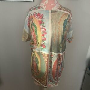 Unisex Multicolor Religious Graphic Tee